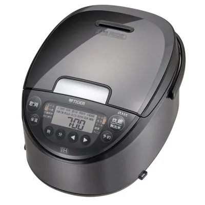 TIGER タイガー魔法瓶 IHジャー炊飯器 5.5合炊き JPW-L100-HD 炊きたて ダークグレー