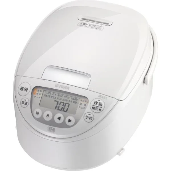 TIGER タイガー魔法瓶 IHジャー炊飯器 JPW-M100-WY 炊きたて 5.5合炊き ピュアホワイト