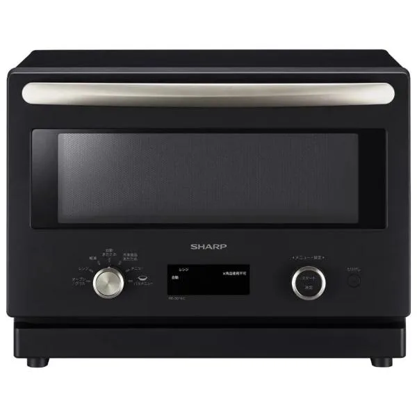 SHARP シャープ オーブンレンジ RE-SD18C-B らくチン!(絶対湿度)センサー・温度センサー 18L ブラック