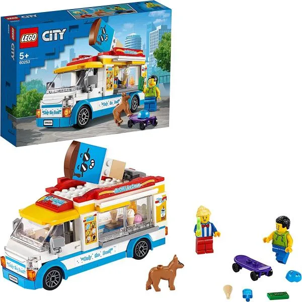 レゴ LEGO レゴブロック シティ 車 アイス クリーム ワゴン 60253