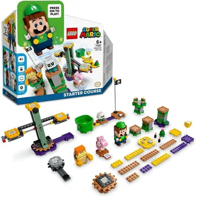 レゴ LEGO レゴブロック マリオ ルイージ ぼうけん はじまり スターターセット 71387