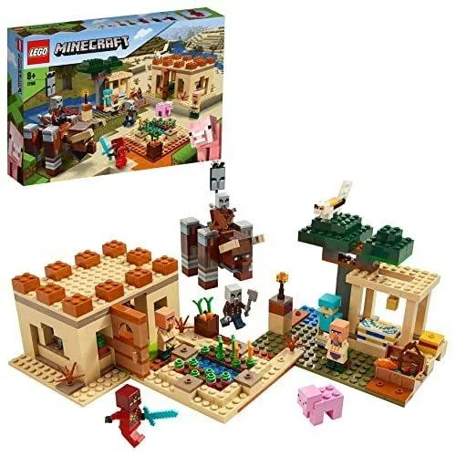 レゴ LEGO レゴブロック マイクラ マインクラフト イリジャー 襲撃 21160
