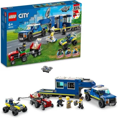 レゴ LEGO レゴブロック シティ ポリス トラック 指令本部 車 60315