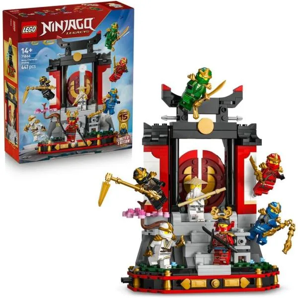 レゴ LEGO レゴブロック ニンジャゴー キャラクターディスプレイ 15周年記念モデル 71866