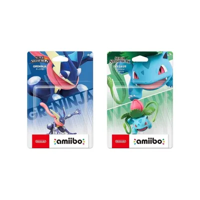 任天堂 Amiibo アミーボ ゲッコウガ フシギソウ スマブラ 大乱闘 スマッシュブラザーズ