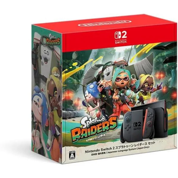 「訳あり品-外装箱傷あり」新品 Nintendo Switch 2(日本語・国内専用)スプラトゥーン レイダース セット
