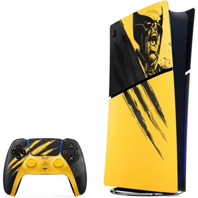 プレイステーション5 デジタル・エディション "Marvel’s Wolverine" バトルイエロー リミテッドエディション(CFIJ-10033)