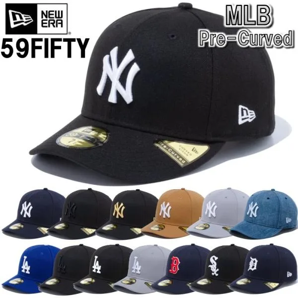 【サイズ交換送料無料】ニューエラ New Era ベースボールキャップ キャップ 帽子 NY LA MLB PC Pre-Curved 59FIFTY メジャーリーグ 正規品 MLB-PC-59FIFTY