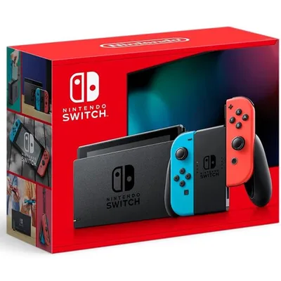 Nintendo Switch ネオンブルー・ネオンレッド 新モデル※量販店舗印付の場合があります、商品情報ご覧ください。