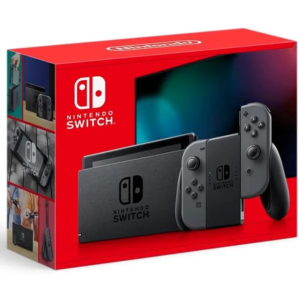 Nintendo Switch グレー 新モデル※量販店舗印付の場合があります、商品情報ご覧ください。