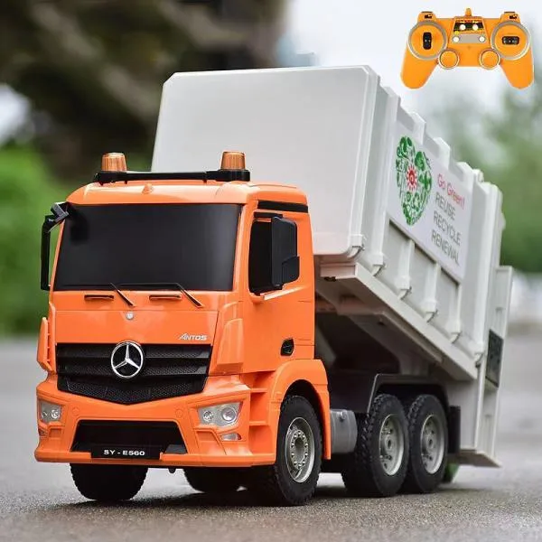ラジコン 子供 3歳 4歳 5歳 おもちゃ ごみ収集車 働く車 RCカー 電動 こども向け リモコンカー 男の子 誕生日 こどもの日 お歳暮 プレゼント クリスマス