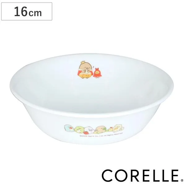 ボウル CORELLE コレール すみっコぐらし 中 ( 16cm 食洗機対応 電子レンジ対応 オーブン対応 強化ガラス 軽い 割れにくい 丈夫 鉢 器 うつわ 食器 )