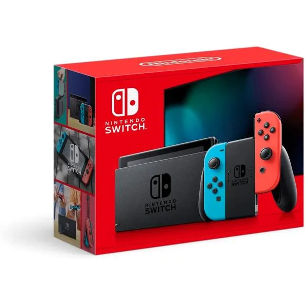 【新品】Nintendo Switch Joy-Con(L) ネオンブルー/(R) ネオンレッド(リニューアルパッケージ)【任天堂】