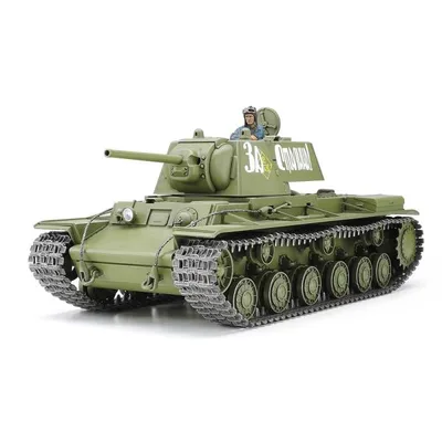 タミヤ 1/35 ソビエト重戦車 KV-1 1941年型 初期生産車【35372】【プラモデル】