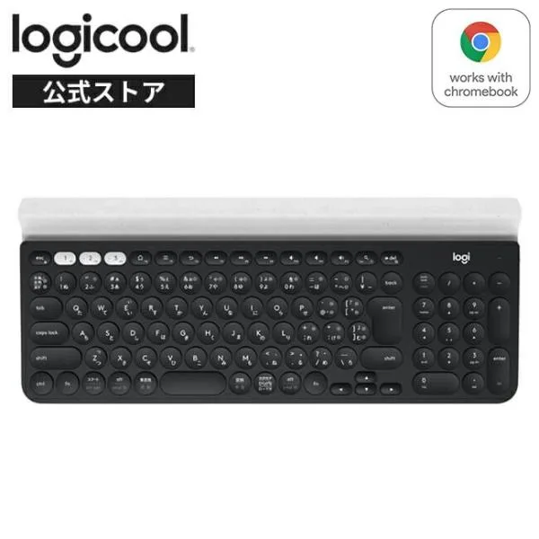 キーボード ワイヤレスキーボード ロジクール K780 Bluetooth 無線 Unifying windows mac Chrome iOS Android 国内正規品 2年間無償保証