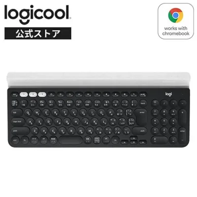 キーボード ワイヤレスキーボード ロジクール K780 Bluetooth 無線 Unifying windows mac Chrome iOS Android 国内正規品 2年間無償保証