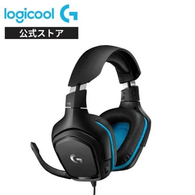 ゲーミングヘッドセット Logicool G G431 有線 7.1ch Dolby 3.5mm usb 軽量 ノイズキャンセリング 単一性 PC/PS5/PS4/Switch/Xbox/スマホ 正規品 2年間無償保証