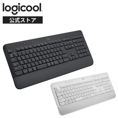 キーボード ワイヤレスキーボード ロジクール K650 SIGNATURE Bluetooth 無線 Logi Bolt K650GR K650OW グラファイト オフホワイト 国内正規品 2年間無償保証