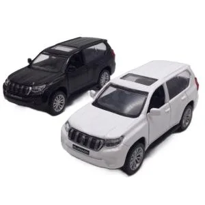 ミニカー 1/42 トヨタ ランドクルーザー プラド ダイキャスト プルバック MSZ社製 単品 新品 国産車