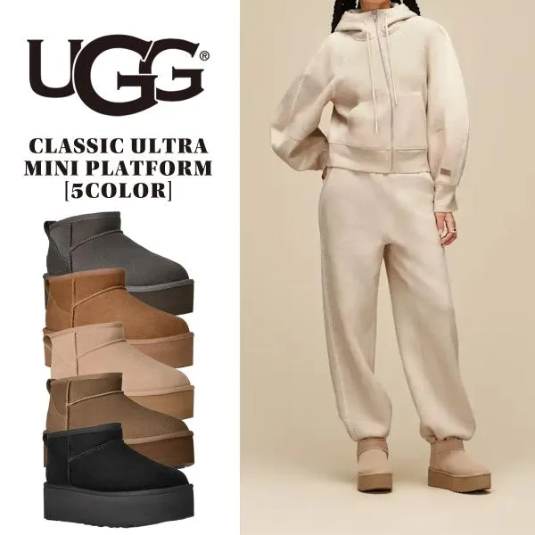 アグ ウィメンズ クラシック ウルトラ ミニ プラットフォーム UGG WOMENS CLASSIC ULTRA MINI PLATFORM 1135092 厚底 ブーツ レディース