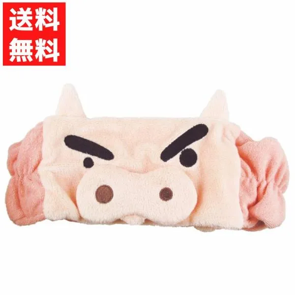 クレヨンしんちゃん フェイスヘアバンド ぶりぶりざえもん まとめ髪 洗顔 お風呂 化粧 推し活 キャラクター かわいい