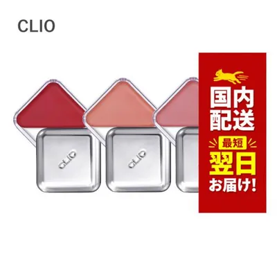 新色 韓国コスメ リップ CLIO クリオ リップバーム エッセンシャル リップチーク タップ 8色 ブラー 4色 4.5g 韓国コスメ チークバーム
