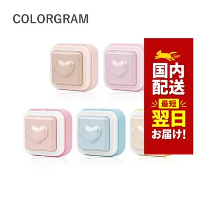 韓国コスメ ハイライト colorgram カラーグラム ハイライター 全6色 2g ミルクブリンハートライター 韓国コスメ チーク ツヤ メイク