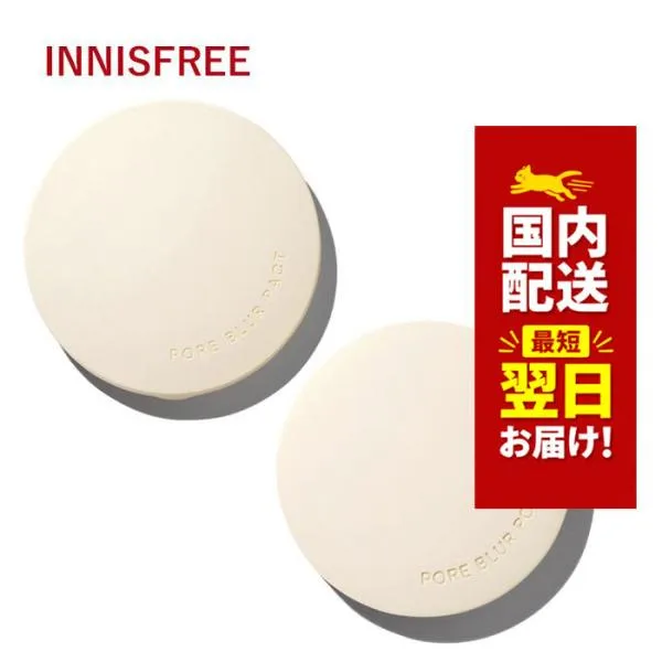 韓国コスメ パウダーファンデーション innisfree イニスフリー ポアブラーパウダー 11g ポアブラーパクト 12.5g ※リニューアル 毛穴