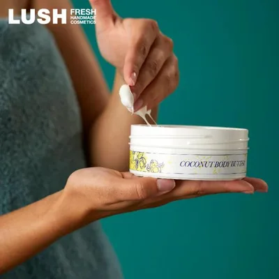 LUSH CCN ボディバター LUSHバージョン ボディケア ボディクリーム 保湿 ココナッツ おしゃれ コスメ プレゼント ラッシュ 公式