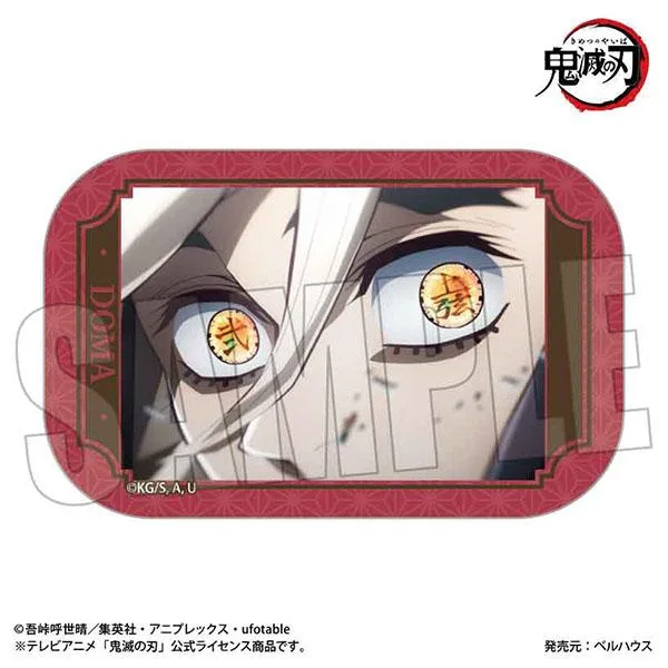 アニメ「鬼滅の刃」 メモリーズスクエア缶バッジ Part2 童磨B(無限城編ver.)