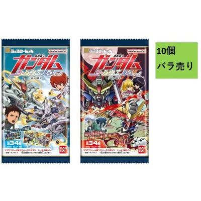 BANDAI バンダイ にふぉるめーしょん 機動戦士 ガンダム シール ウエハース vol.5 命の瞬光 未開封 10個 セット