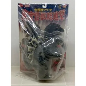 ポピー バンダイミュージアム 2004年中国製 大怪獣シリーズ東宝怪獣総進撃「キングコング対ゴジラ」ソフビ 未開封【F7574-007】098