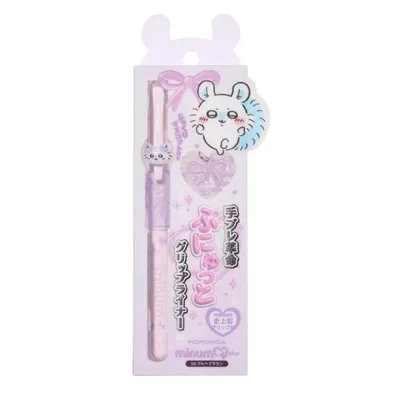 ミニュム チャーム付き ちいかわデザイン ぷにゅグリップライナー 05 ブルベブラウン