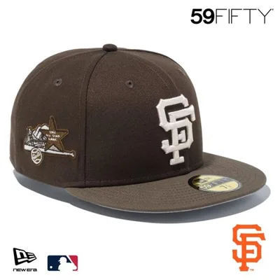 ニューエラ SF キャップ 59FIFTY NEWERA MLB The Brew ザ・ブリュー サンフランシスコ・ジャイアンツ ウォルナット/モス 15228776