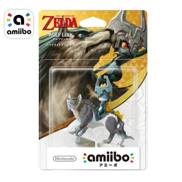 amiibo アミーボ 任天堂 Nintendo ゼルダ ゼルダの伝説 ウルフリンク リンク トワイライトプリンセス 新品 送料無料