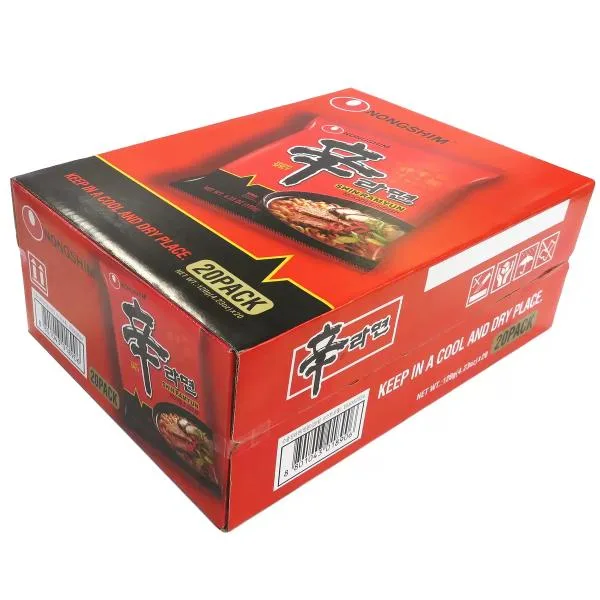辛ラーメン ケース売り 20袋入 農心 韓国 辛 インスタントラーメン 辛い 激辛 袋麺 【送料無料】