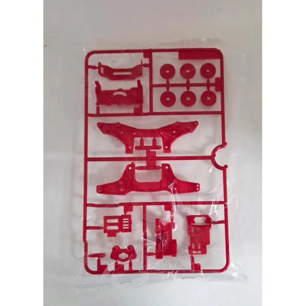 タミヤ ミニ四駆パーツ VZシャーシ用 Aパーツ レッド (赤)