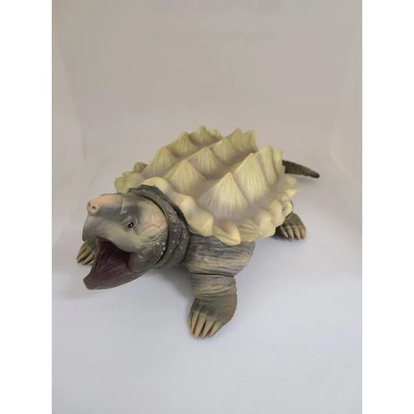 BIG ソフビ フィギュア リアル ワニガメ (約26cm) 色L