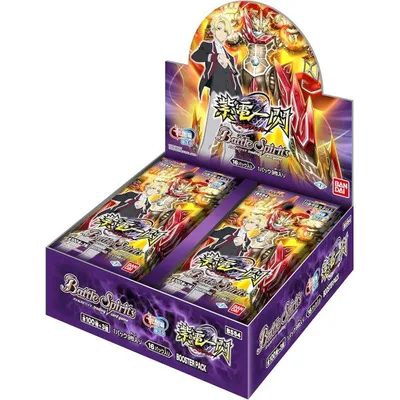 (BOX購入特典封入) バトルスピリッツBS54 転醒編 第3章 紫電一閃 (ワールドブレイク) ブースターパック 新品未開封BOX(16パック入り)