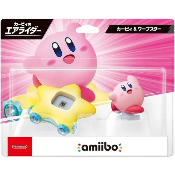 amiibo カービィ&ワープスター (カービィのエアライダーシリーズ) (任天堂 アミーボ フィギュア)