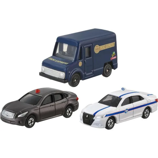 踊る大捜査線 N.E.W. トミカ 3種セット (覆面パトカー、カエル急便、アポロタクシー) (タカラトミー ミニカー おもちゃ) (9/18発売)