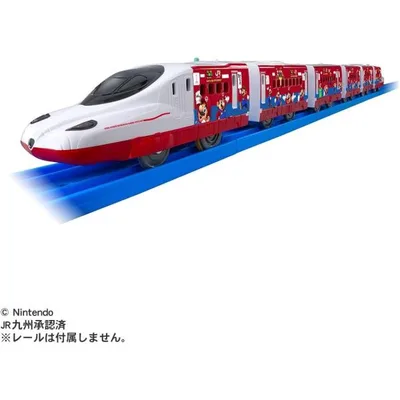 プラレール JR九州 スーパーマリオ トレイン 西九州新幹線かもめ (タカラトミー 電車 おもちゃ)