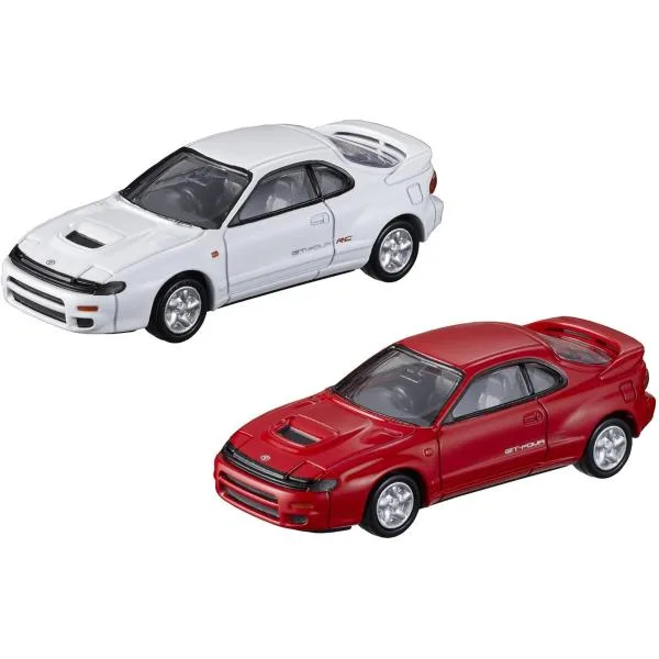 トミカプレミアム 23 トヨタ セリカ GT-FOUR RC (2台セット) (通常版+発売記念仕様) (タカラトミー ミニカー おもちゃ)