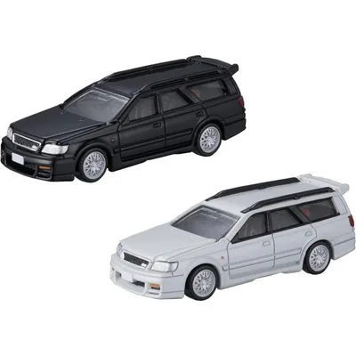 トミカプレミアム 50 日産 ステージア 2台セット (通常版+発売記念仕様) (タカラトミー ミニカー おもちゃ)