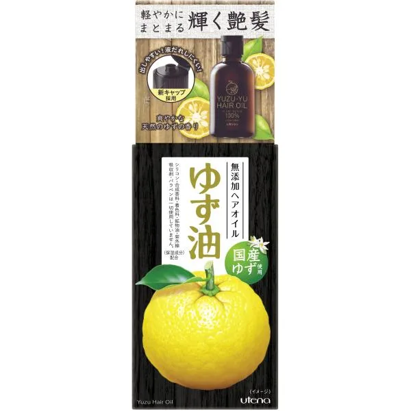 ウテナ ゆず油 無添加ヘアオイル 60mL