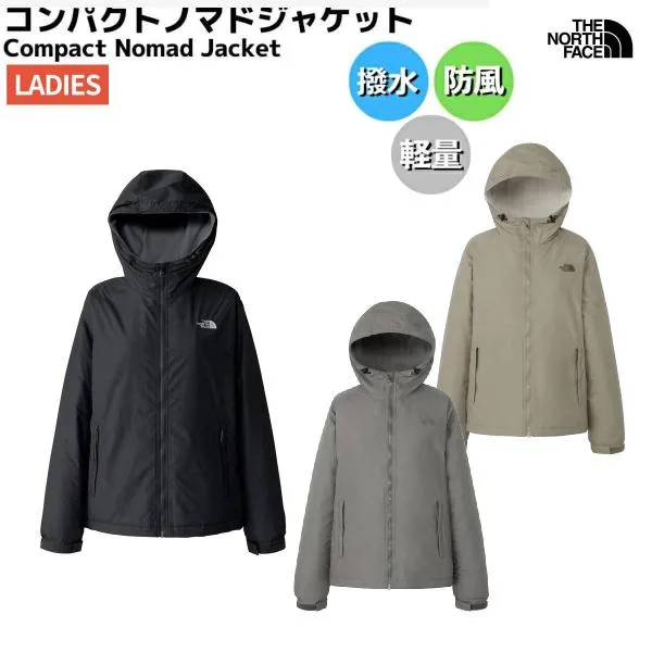 ザ・ノース・フェイス THE NORTH FACE コンパクトノマドジャケット Compact Nomad Jacket レディース オールシーズン ジャケット NPW72531 K MR SP
