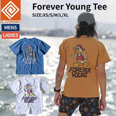 エルドレッソ ELDORESO フォーエバー ヤングT Forever Young Tee メンズ レディース ユニセックス スポーツ トレーニング 半袖 Tシャツ E1019926