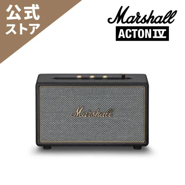 Marshall マーシャル ワイヤレススピーカー ACTON4-BLACK ブラック