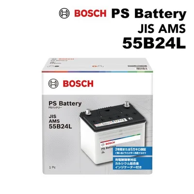BOSCH ボッシュ PSバッテリーJIS規格AMS ニッサン デュアリス J10 PSA-55B24L