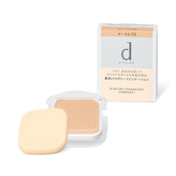 ★資生堂認定店 dプログラム薬用スキンケアファンデーション(パウダリー)オークル10(レフィル)【送料無料】